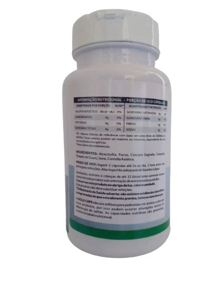 Vegetal 15 15 capsulas de 500mg Natu Nutri Produtos Naturais Você