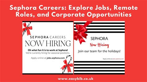 Sephora Careers: Explore Jobs & Remote Roles