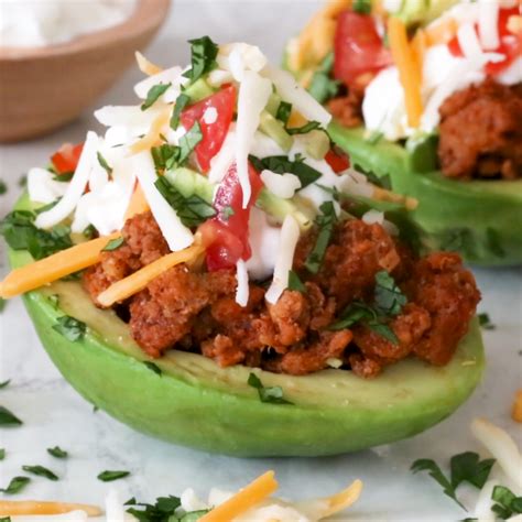 Stuffed Avocados With Cilantro Cream Sauce Artofit