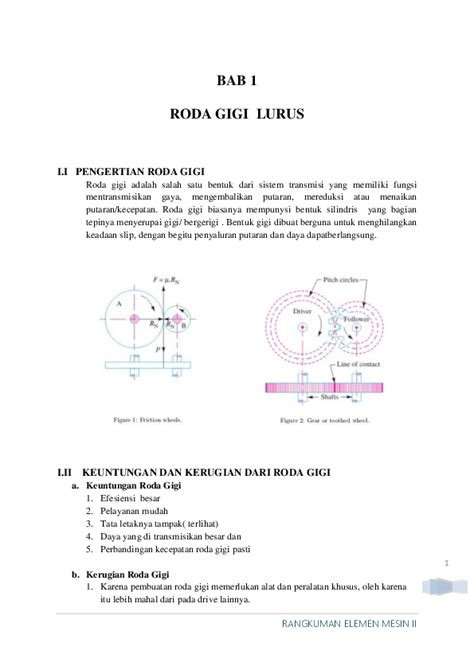 Contoh Soal Dan Jawaban Tentang Roda Gigi Kerucut