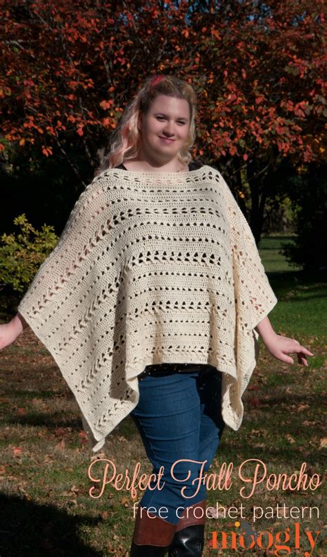 Crochet The Perfect Fall Poncho The Spinners Husband