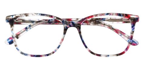 Winifred Rectangle Prescription Glasses - Floral | Women's Eyeglasses ...