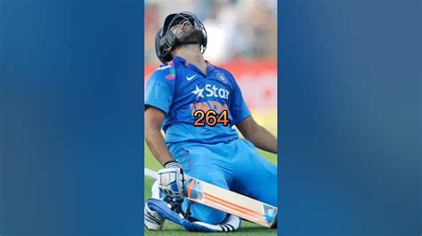 Rohit Sharma 264 Runs Shortsfeed Youtubeshorts Rohitsharma Shorts