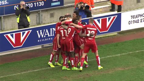 Highlights Wigan Athletic 0 Bristol City 1 110317 Youtube