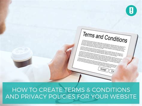 How To Create Terms And Conditions And Privacy Policies For Your Website Snapretail