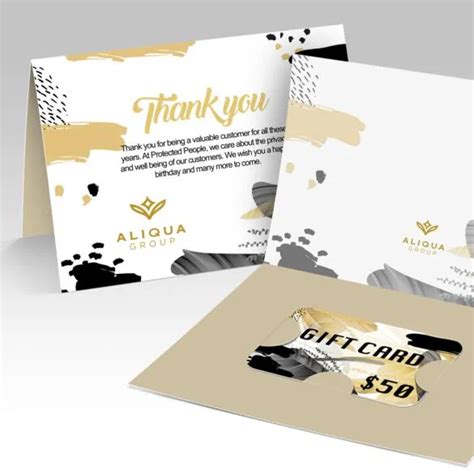 Greeting Cards With Gift Card Holder Everprint