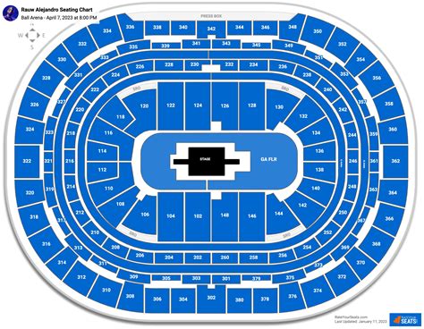 Colorado Avalanche Interactive Seating Chart | Brokeasshome.com