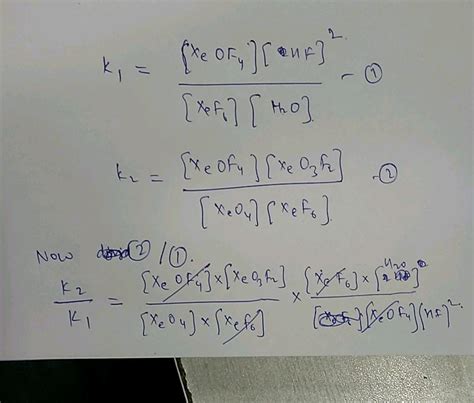 Los Uld K And Ky Are The Respective Equilibrium Constants The Two