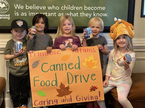 Students Learn Generosity Through Nationwide Food Drive