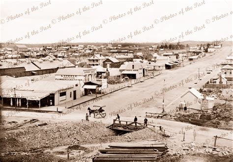 Mitchell St, Bendigo, Victoria. c1861 – Photos of the Past