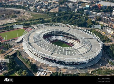 London Stadium, formerly known as Olympic Stadium and site of 2012 ...