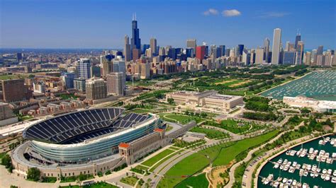 Chicago Bears Soldier Field Wallpapers Wallpaper Cave