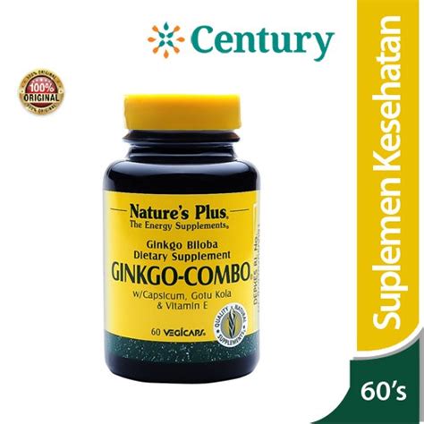 Jual Nature S Plus Ginkgo Combo 60 Kapsul Ginkgo Biloba Suplemen Otak