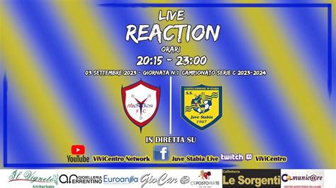 Live Reaction Monterosi Tuscia Vs Juve Stabia Del Youtube