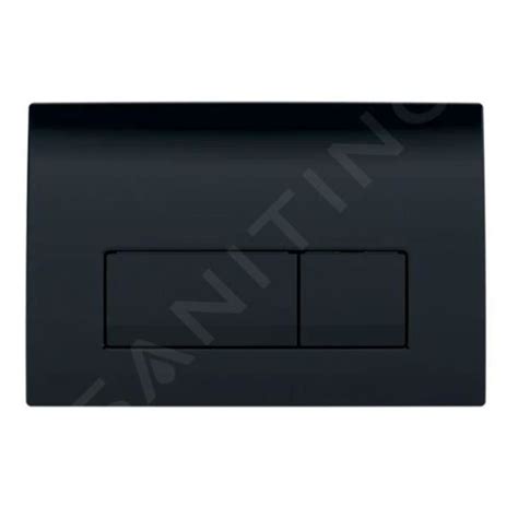 Geberit Delta Plaque De D Clenchement Noir Dw