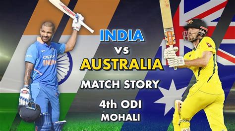 India Vs Australia 4th Odi Match Story Youtube