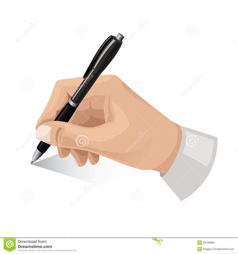 C Pen Writing Clipart Clipart Suggest