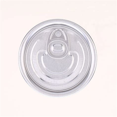 307 83mm Aluminum Full Aperture Open Can Lids Easy Open Ends For Dry