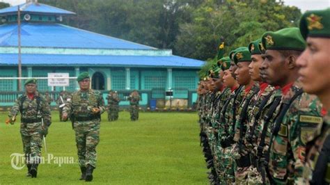 Upacara Hari Juang TNI AD 2022 Digelar Di Makodim 1707 Merauke Tribun