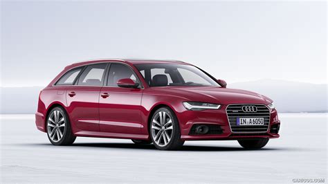 Audi A6 Avant | 2017MY quattro (Color: Matador Red) | Front