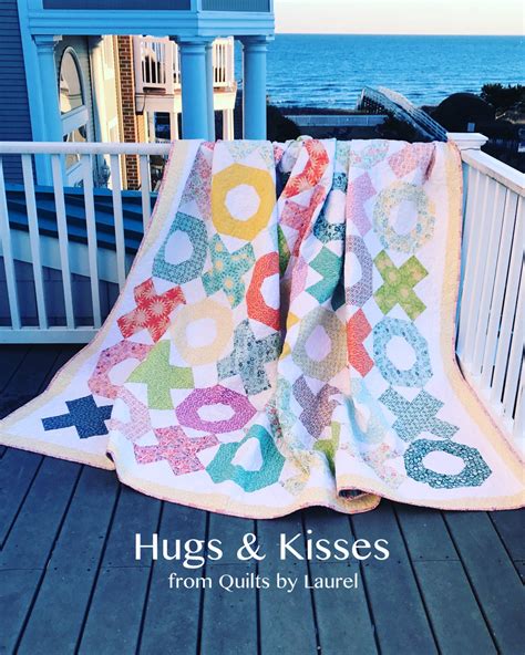 Hugs Kisses Quilt PDF Pattern By Quilts By Laurel Etsy