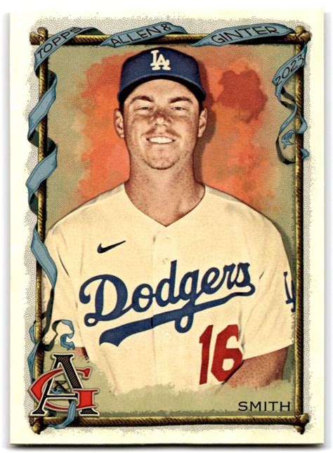 Topps Allen Ginter Will Smith Los Angeles Dodgers Ebay