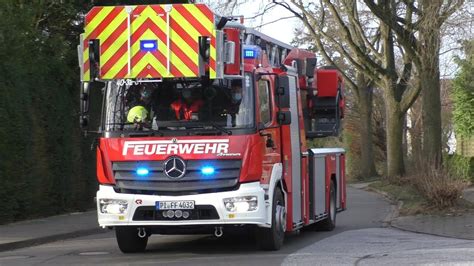 Neue Rosenbauer Drehleiter DL A K 23 12 ELW 1 Freiwillige Feuerwehr