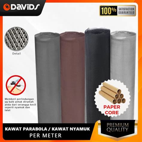 Jual Kawat Nyamuk Ventilasi Penutup Kasa Alumunium Lubang Jaring Angin