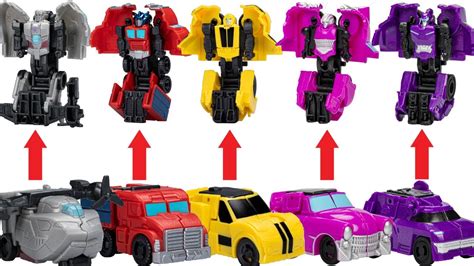 Transformers Earthspark Tacticons Wave Optimus Bee Megatron Arcee