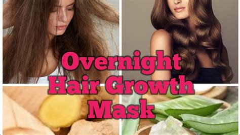 Overnight Hair Growth Mask Get Long Thick Hair Naturally 😅🤗🥰 Youtube