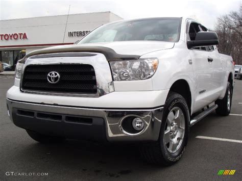 2008 Super White Toyota Tundra Sr5 Trd Double Cab 4x4 46698114 Car Color Galleries