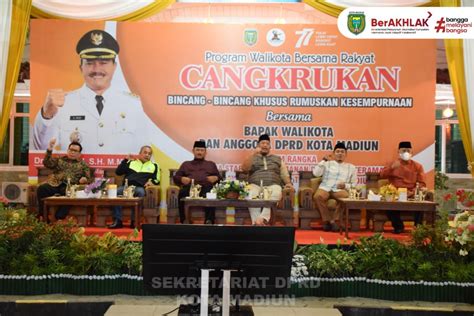 Dprd Kota Madiun Hadiri Kegiatan Cangkrukan Kecamatan Taman