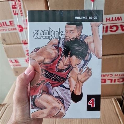 Jual KOMIK SLAM DUNK BOX SET 4 VOL 16 SD 20 TAMAT Shopee Indonesia