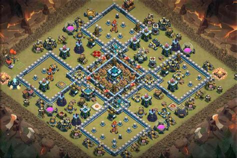 Coc War Base Th With Link Anti Everything