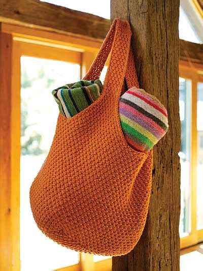 Barrington Tote Bag Knit Pattern