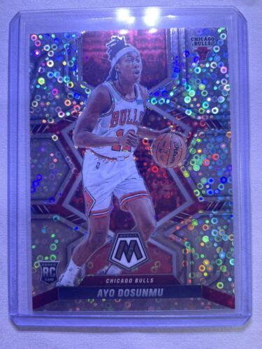 2021 2022 Mosaic Fast Break Silver Prizm 233 Ayo Dosunmu Bulls EBay