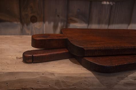 Vintage Wooden Cutting Board Lot 2 Pcs Etsy Australia