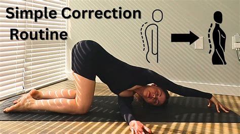 Posture Correction Routine 15 Minutes Youtube