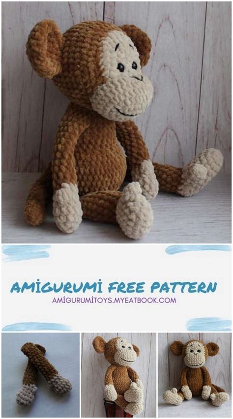 Amigurumi Monkey Free Pattern Amigurumi Toys Crochet Monkey Pattern