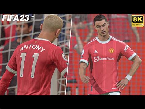 FIFA23 ANTONY Man United Vs Tottenham Premier League 22 23 PS5