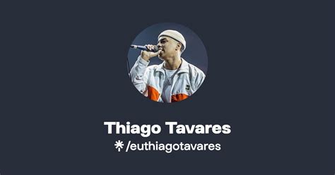 Thiago Tavares Instagram Tiktok Linktree