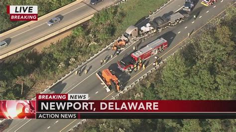 I 495 Sb In Delaware Reopens After Multi Vehicle Crash 6abc Philadelphia