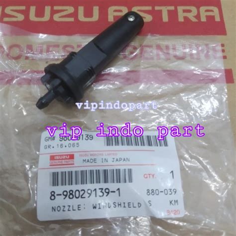 Jual NOZZLE NOSEL AIR WIPER ISUZU TRAGA ELF NLR NMR NPS ORIGINAL ISUZU