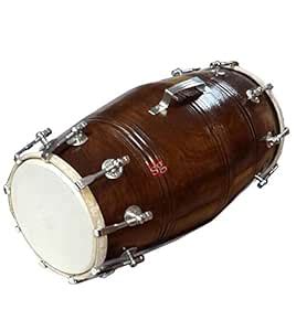 SG Musical Dholak Mango Wood Dholki Amazon In Musical Instruments