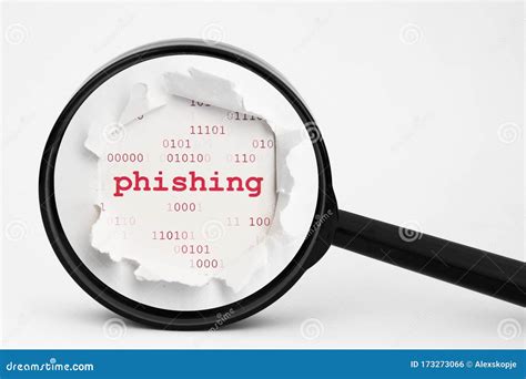 Search For Phishing Data Stock Photo Image Of Scan 173273066