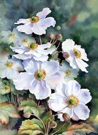 Pin By Marleen Meintjes On Art Painting Flowers Floral Watercolor