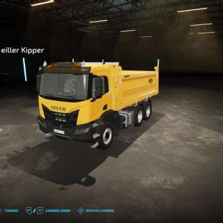 Iveco X Way X Meiller Kipper V Fs Mod Farming Simulator Mod