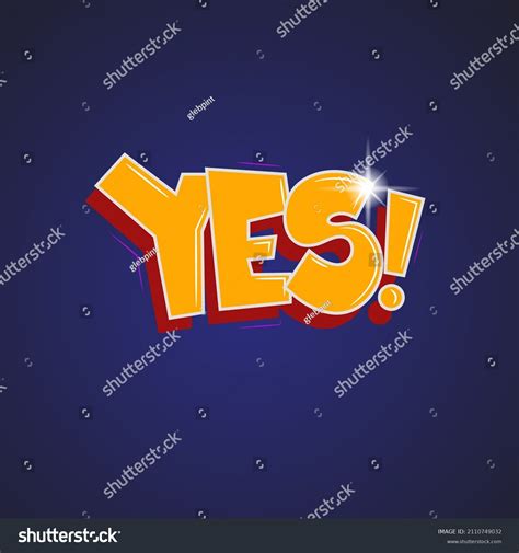 Word Yes Graffiti Style Stock Vector (Royalty Free) 2110749032 ...