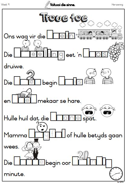 Graad 2 Kwartaal 3 Klanke Woordbou En Handskrif Werkboek Met