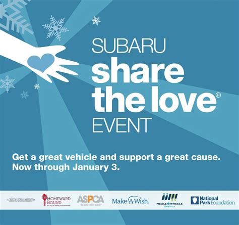 Subaru Share The Love Event All Souls Counseling Center